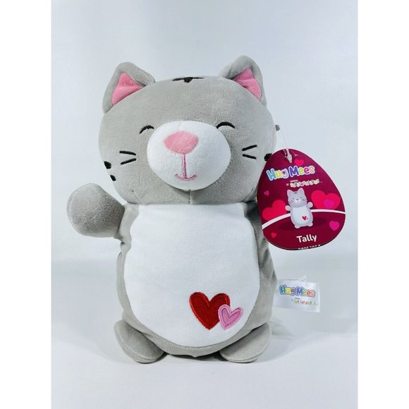 Squishmallows HugMees Tally Cat Plush 10" Gray Stuffed Animal - Picture 10 of 12